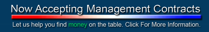 Now Accepting Management Contracts